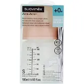 Suavinex Zero Zero Anti-colic Bottle biberon S Slow Flow 0 m+ 1 pcs