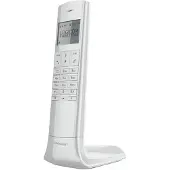 Logicom Luxia 150 Solo Téléphone sans fil avec répondeur blanc gris