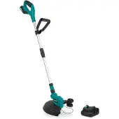 Vonroc Débroussailleuse sans fil 20V | 1 batterie 2.0Ah et chargeur incl.