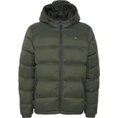 Blend Veste d’hiver vert foncé / noir / blanc