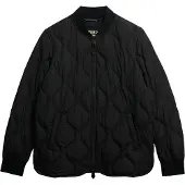 Superdry Femme Veste Matelassée Courte Black Taille: 40