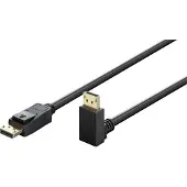 Goobay DisplayPort — DisplayPort (5 m), Câble vidéo, Noir