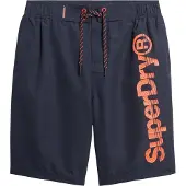 Superdry pour homme. M3010224A Maillot de bain Classic bleu marine (M), Beachwear, Polyester