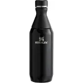 Stanley All Day Slim Bottle bouteille d’eau en acier inoxydable petit format Black Gloss 1 pcs
