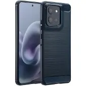 IMoshion Coque Brushed Motorola Moto G86 - Bleu foncé