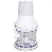 Emerio hachoir 260 W – 500 ml – 2 vitesses – bol en plastique – 4 lames en acier inoxydable – pieds antidérapants – rangement du câble – MC-122649.2
