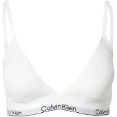 Calvin Klein Lv00qf8498 Triangle Bra Blanc XS Femme