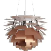 Louis Poulsen PH Artichoke Suspension - Ø 72 cm Copper | LED 2700K 96W | Wireless Bluetooth