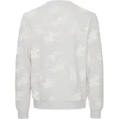 Blend Sweat-shirt gris chiné / blanc