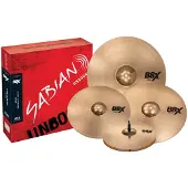 Sabian Set B8X Performance Set Plus 14/16/20 + 18" Crash +90 JOURS ESSAI DRUMEO