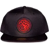 Game Of Thrones House Of The Dragon Embroidered Emblem Cap Noir