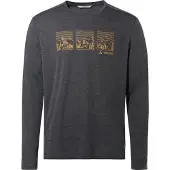 Vaude Rosemoor Ii Long Sleeve T-shirt Gris XL Homme