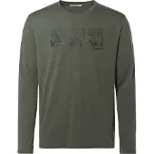 Vaude Rosemoor Ii Long Sleeve T-shirt Vert L Homme