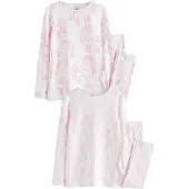 Next Pyjama rose / blanc