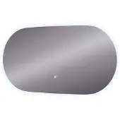 Vicco Miroir mural Miral Verre 100x50cm avec rétro-éclairage, Model 55486