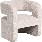 Beliani Fauteuil Vidsel Tissu Beige