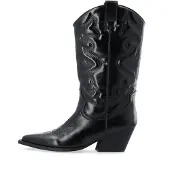 Bianco Bottes de cowboy 'Jody' noir