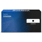 PrintAbout Toner compatible pour Epson S050584 - Noir - Grande capacité