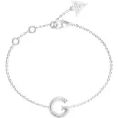 GUESS G Crystal Jubb05442 Bracelet Argenté Femme