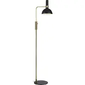 Markslöjd Lampadaire , Larry, dimmable, Noir, Salon / séjour, Métal, Moderne