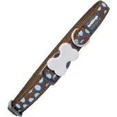 Red Dingo Hundehalsband Punkte 41-63 cm