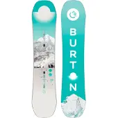 Burton - Snowboard all mountain - Feelgood Smalls 2027 en Bois - Taille Enfant 130 cm - Bleu