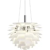 Louis Poulsen PH Artichoke Suspension - Ø 48 cm White | LED 3000-1800K D2W 41W | Wireless Bluetooth