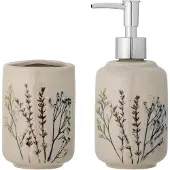 Bloomingville Bea Soap Dispenser Set Soap Dispenser Beige