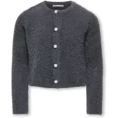 ONLY GIRLS Cardigan 'KOGPiumo' gris