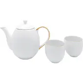 Bredemeijer Service à Thé Bredemeijer Cantebury Blanc 1,2L (3-Delig)