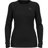 Odlo Merino 260 Long Sleeve Base Layer Noir L Femme