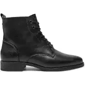 Tamaris - Bottines à lacets, couleur noire, pour un style décontracté