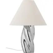Bloomingville Lampe de table Silva argent