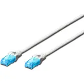 Digitus Professional DK-1613-A-005 CAT 6A câble patch U-UTP, Cu, LSZH AWG 26/7, longueur 0,5 m, couleur gris