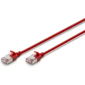 Digitus Patchkabel CAT 6A F/FTP Slim 0,50m rot