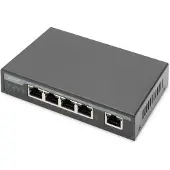 Digitus Dn-95128-1 Switch Argenté One Size / EU Plug 220V
