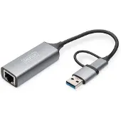 Digitus Adaptateur Dn-3028 Rj45 Vers Usb-a