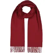 Gant pour homme. 9920203 Echarpe en laine rouge (OSFA), Casuel