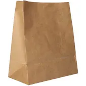 Papstar Pochettes en papier avec fond en bloc, 220 x 185 x 97 mm (250 pcs)