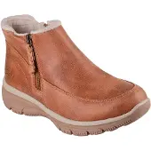 SKECHERS pour femme. 168031 Bottines Relaxed Fit Easy Going Into Fall marron (41), Tissu, 3 à 5 cm, Fermeture éclair, Casuel
