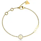 GUESS Bracelet 4G ELEMENT BRACELET, (18.50 cm, Acier inoxydable)