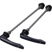 BBB Lightblock Quick Release Skewer Set Argenté 9 x 100 mm/10 x 130 mm
