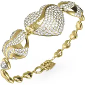GUESS Jewellery JUBB04488JWYGS Armband Goudkleurig