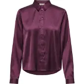 JDY Chemisier 'JDYFifi' lie de vin