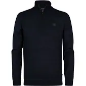 Petrol industries Pullover Half-Zip Mélange Marine
