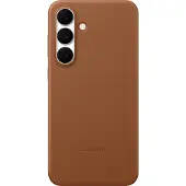 Samsung Original Coque KindSuit en Cuir Végan pour Galaxy S25 FE - Tan