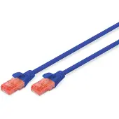 Digitus Câble de raccordement, Cat 6, U/UTP, 3,0 m, bleu