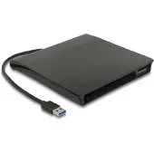 DeLOCK 42636 Externes Gehäuse 5.25"Slim SATA Laufwerke 12,7 mm