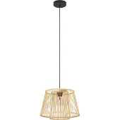 Eglo Lampe suspendue en bois Hykeham Ø 38 cm