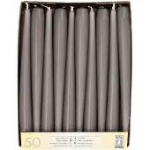 Papstar 81765 Bougie de cire ronde Fuchsia (e) (50 pcs)